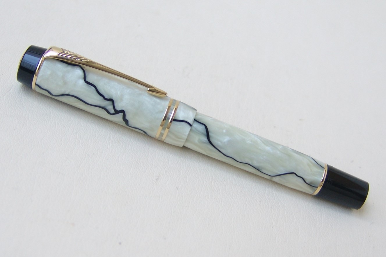 ParkerDuofoldPearlBlackDemiGTFP_C